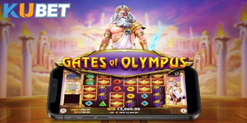 Quay slot game Gates of Olympus tại Kubet cực hay